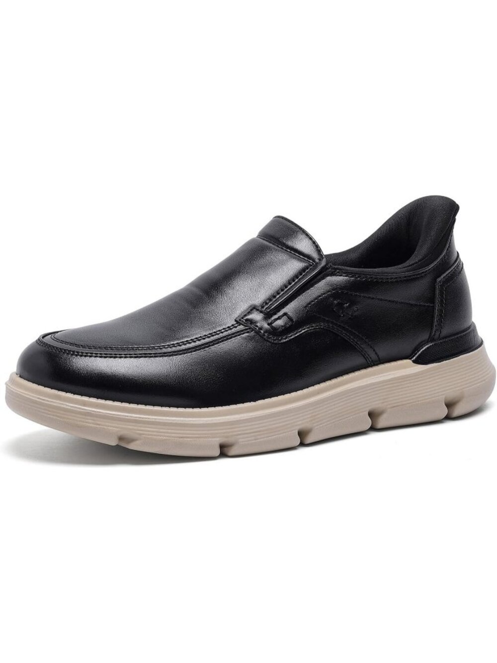 Men's Black Loafer Sneakers Lightweight Casual Business Classic Business